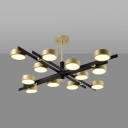 Loft Industry Modern - Cross-Cross Brass